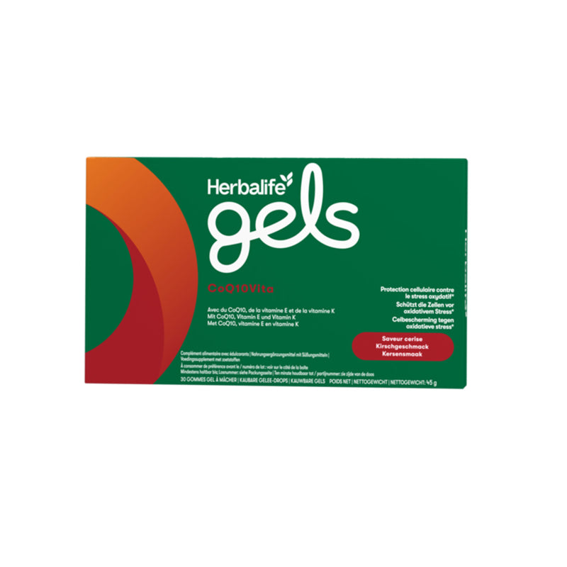 Herbalife Gels CoQ10Vita Kirsche 30 kaubare Gelee-Drops