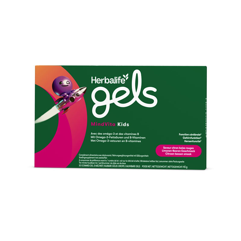 Herbalife Gels MindVita Kids Limone-Beere 30 kaubare Gelee-Drops